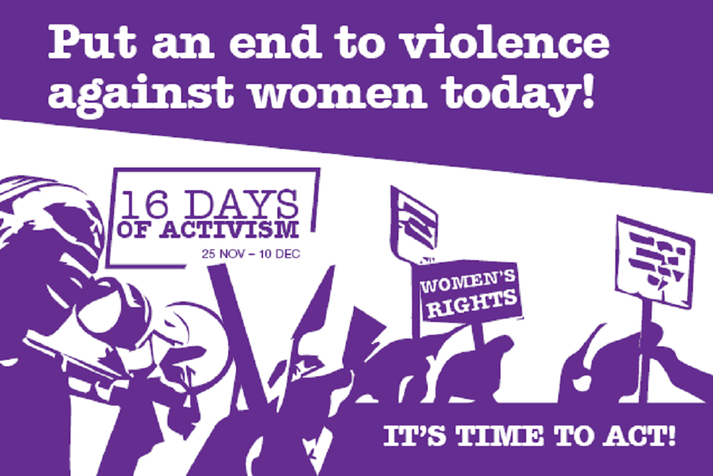 16 Days of Activism Against GenderBased Violence
